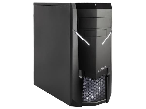 Captiva Power Starter I65-022, 2,9 GHz, Intel® Core™ i5, 16 GB, 480 GB, DVD-RW, Windows 11 Home musta