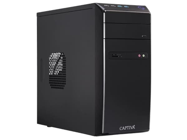CAPTIVA Power Starter I65-477, 2.9 GHz, Intel® Core™ i5, 8 GB, DDR4-SDRAM, 250 GB, DVD-RW musta