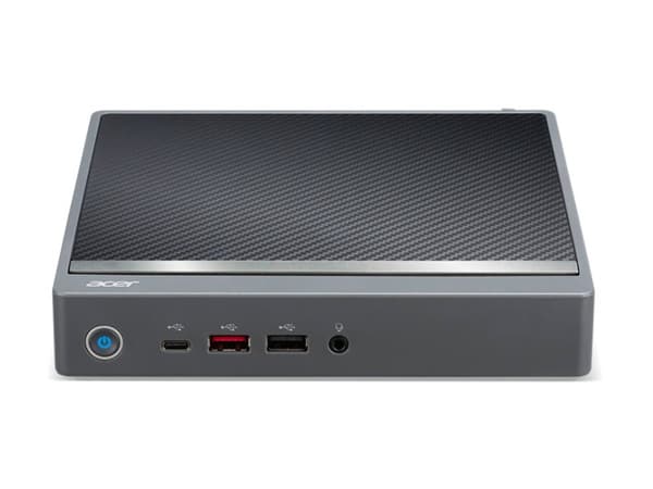 Acer Veriton N2 VN2590G - Mini-PC Core i5 1335U / inntil 4.6 GHz - RAM 16 GB - SSD 256 GB - Intel Iris Xe Graphics - IEEE 802.11ax (Wi-Fi 6), Gigabit