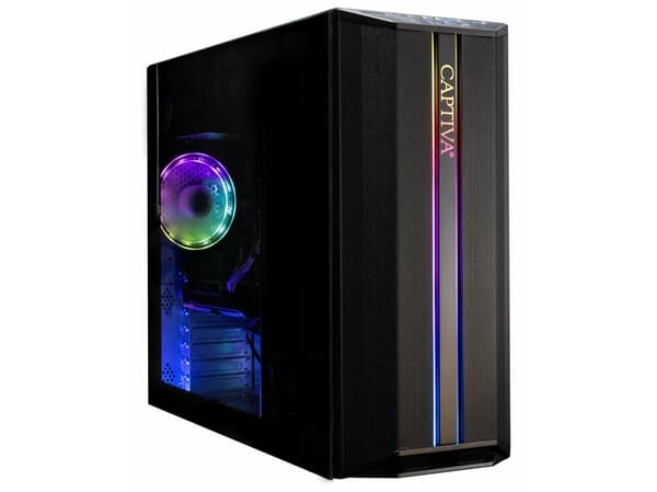 CAPTIVA Power Starter R86-141, 3.9 GHz, AMD Ryzen™ 5, 5600G, 32 GB, DDR4-SDRAM, 2 TB musta