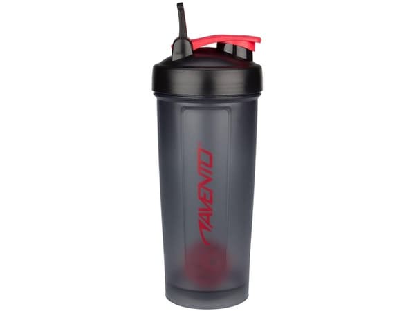 Avento Shake Bottle Sport 1 Litre Grey Red