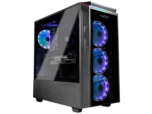 CAPTIVA Advanced Gaming I60-416, 2,9 GHz, Intel® Core™ i5, 16 GB, DDR4-SDRAM, 1,48 TB, HDD+SSD Svart