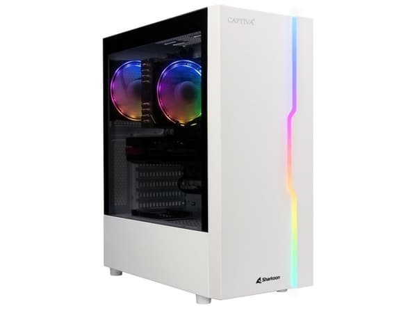 CAPTIVA Power Starter R78-377, 3.9 GHz, AMD Ryzen™ 5, 32 GB, DDR4-SDRAM, 2 TB, SSD Valkoinen