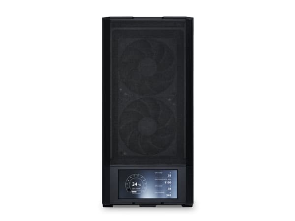 Lian Li LAN207DX, Midi Tower, PC, Sort, ATX, micro ATX, Mini-ITX, Stål, Hærdet glas, 18 cm