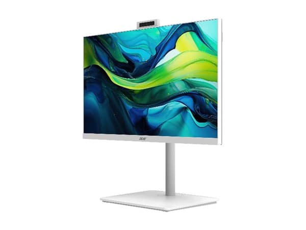 Acer Aspire C 27 C27-1E13U7UNH - Alt-i-ett Core i7 1355U / inntil 5 GHz - RAM 16 GB - SSD 1.024 TB - Intel Iris Xe Graphics - Gigabit Ethernet, IEEE Hvit