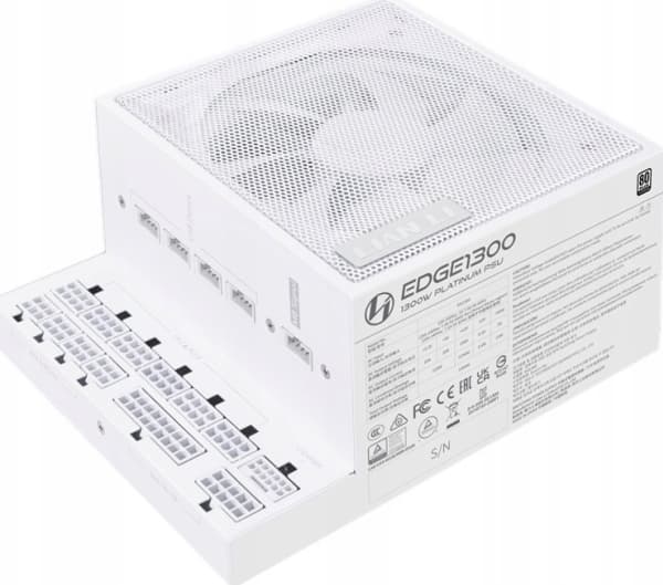 Lian Li EG1300, 1300 W, 100 - 240 V, 100 W, 744 W, 100 W, 91,89 %