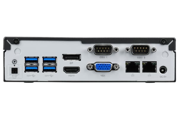 Shuttle DL3000XA XPC Slim System DL3000XA, Intel N100, 8 GB RAM, 128 GB SSD M.2 NVMe, 2,5 GBit LAN x2