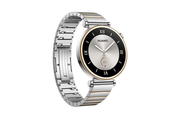 Huawei WATCH GT 4 3,35 cm (1.32") AMOLED 41 mm Digital 466 x 466 pixlar Silver Wi-Fi GPS