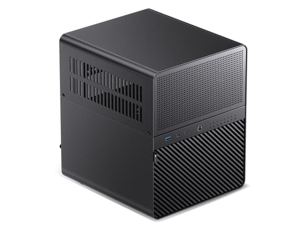 Jonsbo N3, Mini Tower, PC, Svart, ITX, Gjuten aluminium, Stål, 13 cm Svart