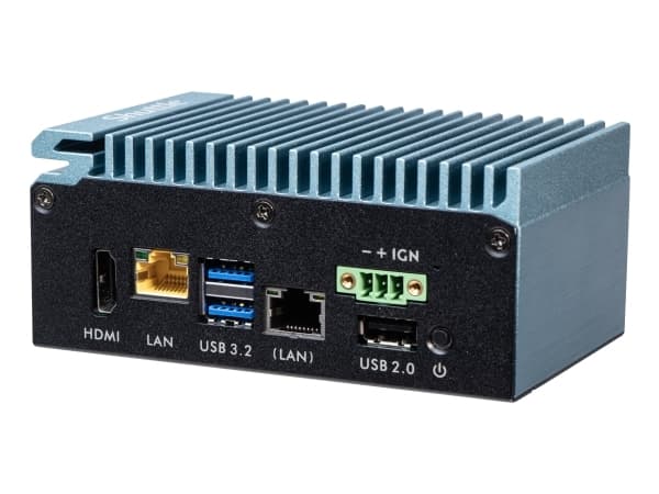 Shuttle Edge PC System SPCEL02XA , Intel Celeron J6412, 8GB RAM, 120GB M.2 SATA, 1x HDMI, 2x 2.5G LAN, 1x COM, DIO, 12-24V, 24/7 permanent operation,