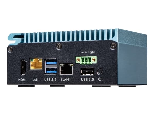 Shuttle Edge PC System SPCEL02XA , Intel Celeron J6412, 8GB RAM, 120GB M.2 SATA, 1x HDMI, 2x 2.5G LAN, 1x COM, DIO, 12-24V, 24/7 permanent operation,