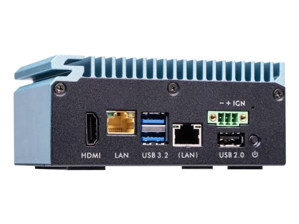 Shuttle Edge PC System SPCEL02XA , Intel Celeron J6412, 8GB RAM, 120GB M.2 SATA, 1x HDMI, 2x 2.5G LAN, 1x COM, DIO, 12-24V, 24/7 permanent operation,
