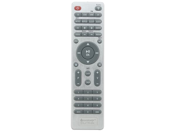 Soundmaster ICD2060SI, Internet, DAB+, FM, UKW, 15 W, MP3, 7,11 cm (2.8"), Sort, Metallic