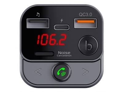 Technaxx FMT1700BT, FM, 87,6 - 107,9 MHz, Bluetooth/USB, 64 GB, Cigartænder, 12–24