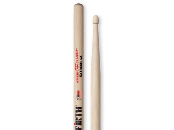 Vic Firth Extreme 5A, Rumpupalikat, Puu, Puu, Puu, 5A, 1,41 cm
