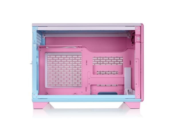 Thermaltake TR100, minitorn, PC, rosa, Mini-ITX, SPCC, stål, 6,8 cm
