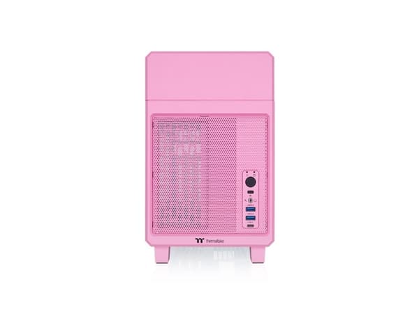 Thermaltake TR100, minitorn, PC, rosa, Mini-ITX, SPCC, stål, 6,8 cm