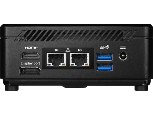 MSI CUBI N ADL S-225BEU, 0,69L størrelse PC, Mini-PC, DDR4-SDRAM, Ethernet/bredbåndsforbindelse, 65 W