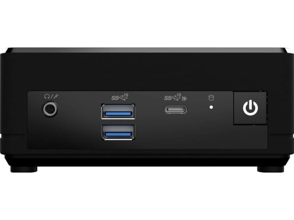 MSI CUBI N ADL S-225BEU, 0,69L størrelse PC, Mini-PC, DDR4-SDRAM, Ethernet/bredbåndsforbindelse, 65 W