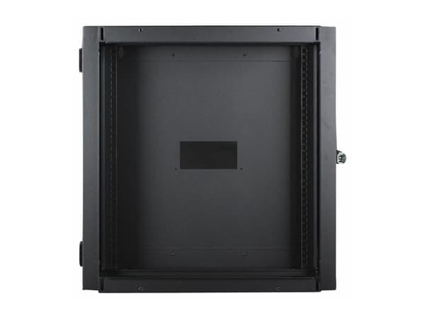 Lanview by Logon - Rack cabinet double section - svart, RAL 9005 - 12U - 19"