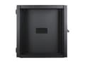 Miniatyrbild 2 av 3: Lanview by Logon - Rack cabinet double section - svart, RAL 9005 - 12U - 19"