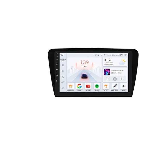 Bil Multimedia GPS Autoradio, AI Voice Control, Android Auto Carplay, 8 kerner-4G 32G -S4