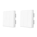 Miniatyrbillede 1 af 2: Smart Vægkontakt, ZigBee Lys Fjernbetjening, Ingen Neutral Krævet, D1 med Neutral 3 X2