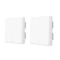 Miniatyrbillede 1 af 2: Smart Vægkontakt, ZigBee Lys Fjernbetjening, Ingen Neutral Krævet, D1 Ingen Neutral 2KX2