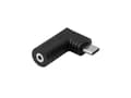 Miniatyrbild 3 av 5: Akyga AK-ND-D15, USB type C, 2.5 x 0.7 mm, Sort
