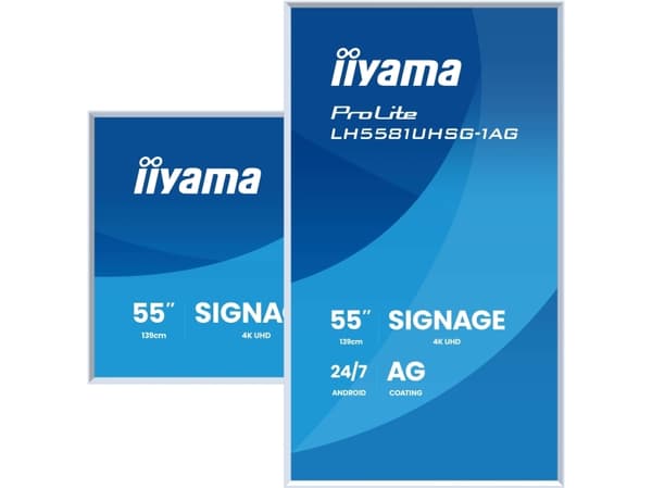 IIYAMA 139.0cm(55") LH5581UHSG-1AG 16:9 2xHDMI+USB-C (Toimitus)