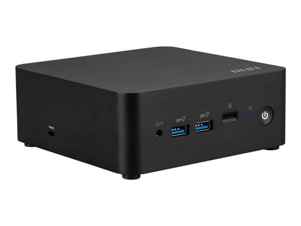 MSI Cubi NUC 1MG 002EU - Mini-PC Core 5 120U / inntil 5 GHz - RAM 8 GB - SSD 512 GB - NVMe - Intel Graphics - IEEE 802.11ax (Wi-Fi 6E), Bluetooth 5.3