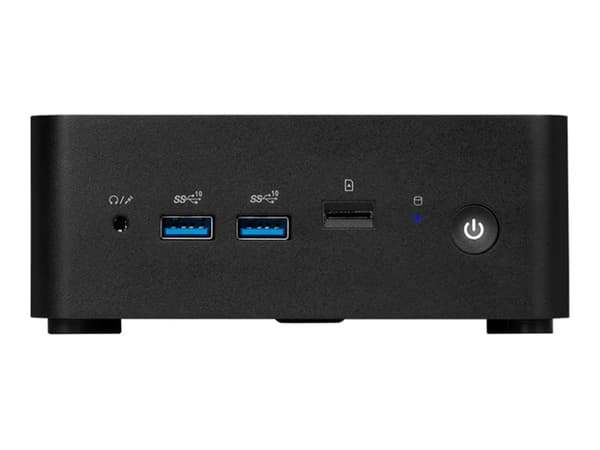 MSI Cubi NUC 1MG 002EU - Mini-PC Core 5 120U / inntil 5 GHz - RAM 8 GB - SSD 512 GB - NVMe - Intel Graphics - IEEE 802.11ax (Wi-Fi 6E), Bluetooth 5.3