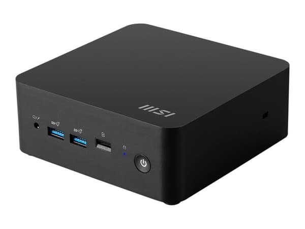 MSI Cubi NUC 1MG 002EU - Mini-PC Core 5 120U / inntil 5 GHz - RAM 8 GB - SSD 512 GB - NVMe - Intel Graphics - IEEE 802.11ax (Wi-Fi 6E), Bluetooth 5.3