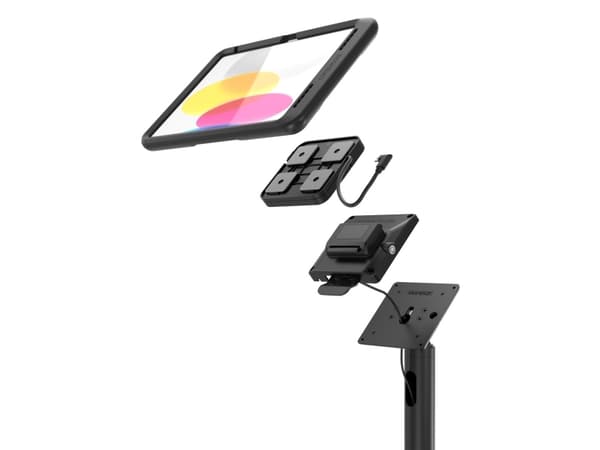 IPAD 10TH-11TH GEN FLOOR STAND SWIFT FLOOR STAND - BLACK