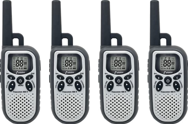 stabo freecomm 400 II 4-delt radiodeksel - radioenhet - 4-delt (20444)