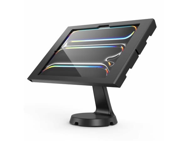 Compulocks iPad Pro M4 13" (2024), Apex Enclosure Mast Stand - Monteringssett (stativ, hus) - for nettbrett - låsbar - metallramme - svart - skjermst