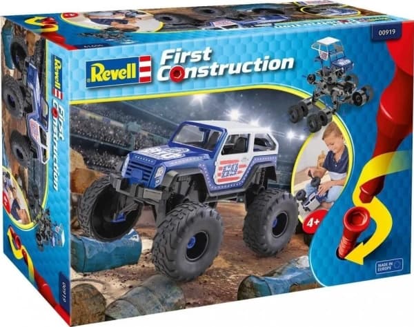 Revell Monster Truck, Modellastbil / -släp, Monteringssats, 1:20, Alla, 45 styck, 4 År