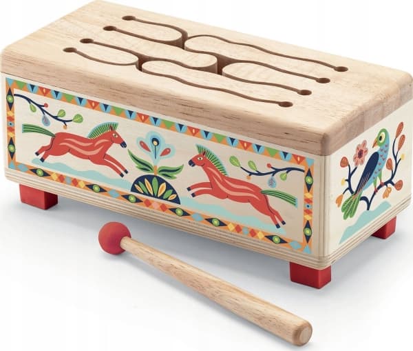 Djeco Djeco Animambo Musikkinstrument - Tretromme