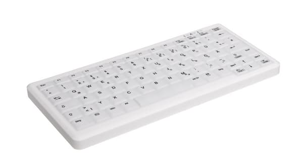 CHERRY AK-C4110 tangentbord Medical USB QWERTZ tyska Vit