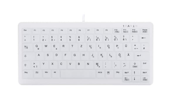 CHERRY AK-C4110 tangentbord Medical USB QWERTZ tyska Vit Vit