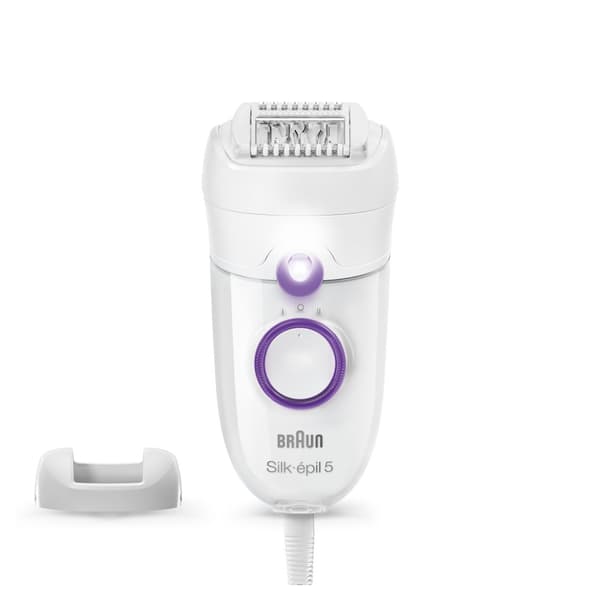 Braun Silk-épil 5 505 Power 28 pincetter Lila, Vit