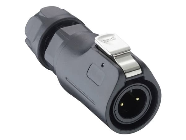 Lutronic 2350 06 T06CB T Rundstikforbinder Stik, lige 1 stk