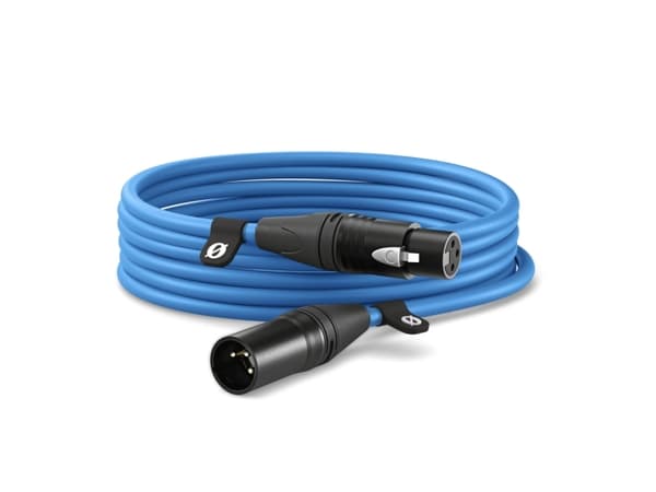 RØDE XLR6M-B, XLR, urosliitin, XLR, naarasliitin, 6 m, sininen