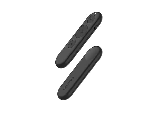 Lenovo | Portable Rechargeable Presentation Remote | Black