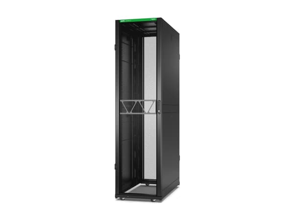 APC NetShelter SX Gen 2 - Räkkikaappi - 2258H x 600W x 1200D mm, sivuilla - gulvstående - sort - 48U - 19"