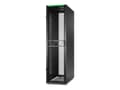 Pikkukuva 1 / 5: APC NetShelter SX Gen 2 - Räkkikaappi - 2258H x 600W x 1200D mm, sivuilla - gulvstående - sort - 48U - 19"