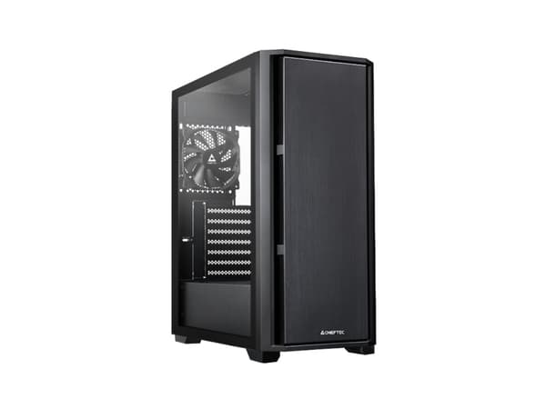Chieftec AS-02B-TG-OP, Midi Tower, PC, Sort, ATX, micro ATX, Mini-ITX, Flere, 16,5 cm