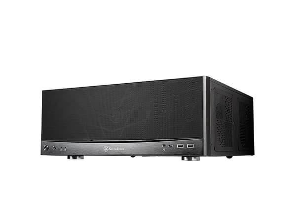 Silverstone GD11, HTPC, PC, Hvit, ATX, Micro ATX, Mini-ITX, Plast, Stål, Hjem/Kontor