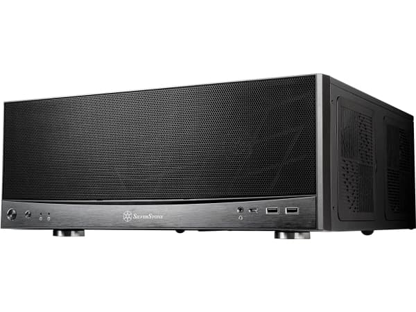 Silverstone GD11, HTPC, PC, Hvit, ATX, Micro ATX, Mini-ITX, Plast, Stål, Hjem/Kontor