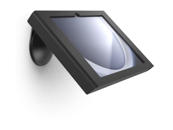 Compulocks Galaxy Tab A9+ 11", Swell Enclosure Core Stand - Monteringssett (stativ, hus) - for nettbrett - låsbar - metallramme - svart - skranke, ve